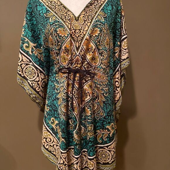 Ana & Rose Caftan Coverup Kimono OSFM - Picture 12 of 12